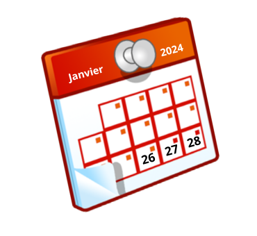 Week-end des 26, 27 et 28 Janvier 2024